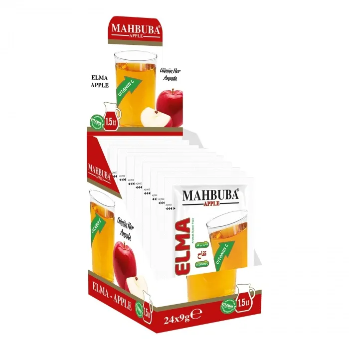 Elma Aromalı Soğuk Toz İçecek 24x9gr