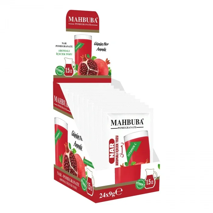 Nar Aromalı Soğuk Toz İçecek 24x9gr