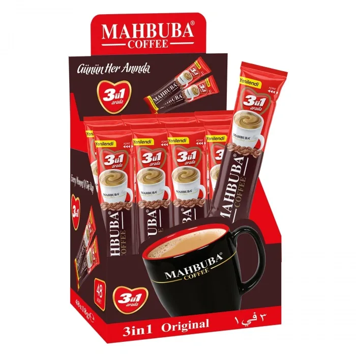 3ü1 Arada Hazır Kahve 48x18gr
