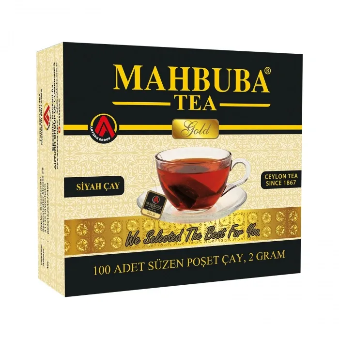 İthal Seylan Sri Lanka Ceylon Kaçak Sallama Süzen Bardak Poşet Siyah Yaprak Çay 100x2gr