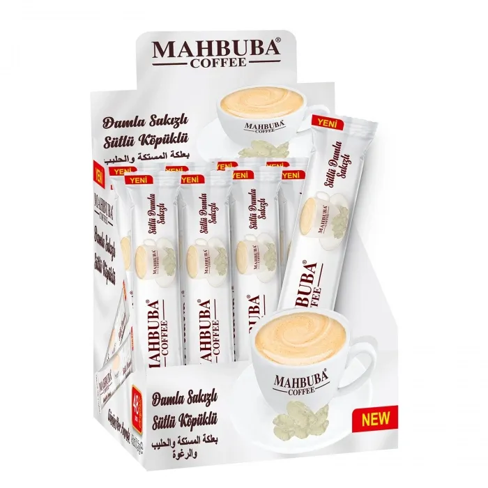 Damla Sakızlı Sütlü Köpüklü Hazır Kahve 48x17,5gr