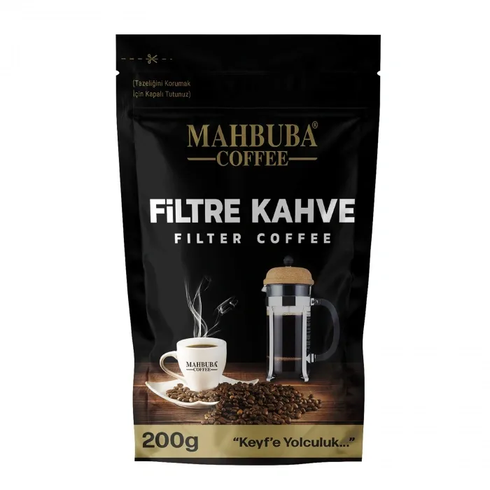 Kavrulmuş Ve Öğütülmüş İtalyan Filtre Kahve 200gr