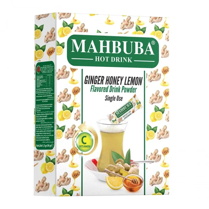 Tek İçimlik Zencefil Bal Limon Aromalı Oralet Çayı 24x1,5gr Hot Drink Sıcak Tüketiniz