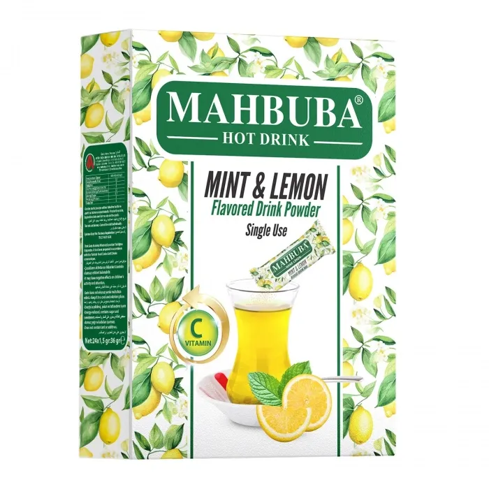 Tek İçimlik Nane Limon Aromalı Oralet Çayı 24x1,5gr Hot Drink Sıcak Tüketiniz