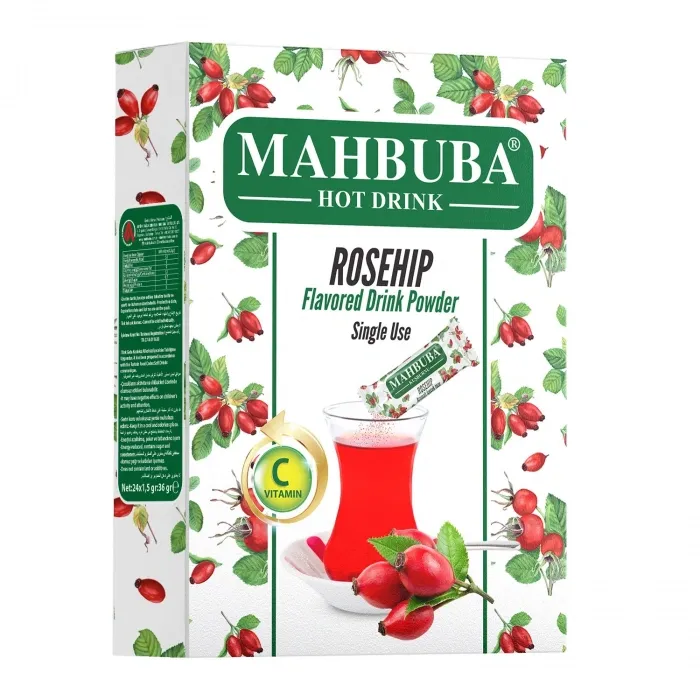 Tek İçimlik Kuşburnu Aromalı Oralet Çayı 24x1,5gr Hot Drink Sıcak Tüketiniz