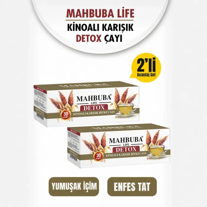 Kinoalı Karışık Bitki Form Çayı 60x2gr (2 Aylık 60 Kullanım)