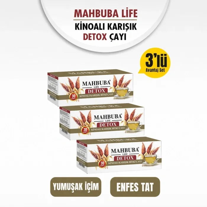 Kinoalı Karışık Bitki Form Çayı 90x2gr (3 Aylık 90 Kullanım)