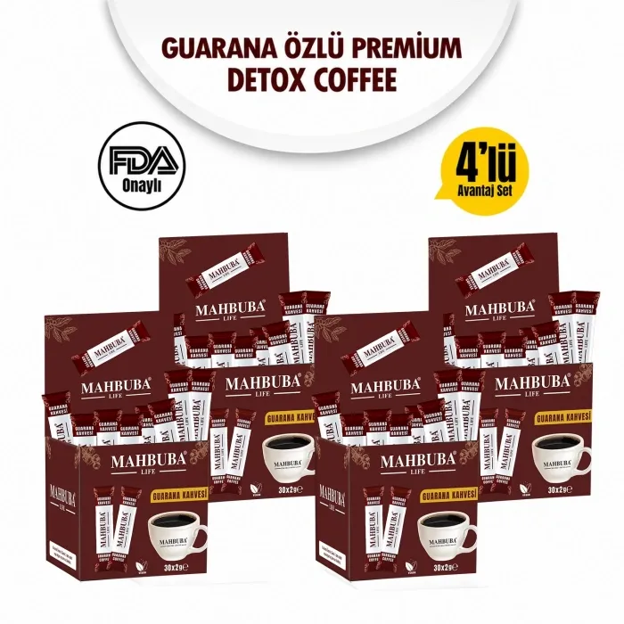 Guarana Özlü Premium Kahve Gün Boyu Enerji 120x2gr (4 Aylık 120 Kullanım)