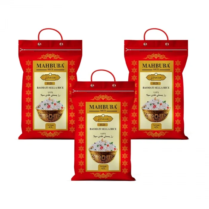 1121 Premium Basmati Pirinç 3x4,5kg Glutensiz (PESTİSİT VE AFLATOKSİN ANALİZLİ)
