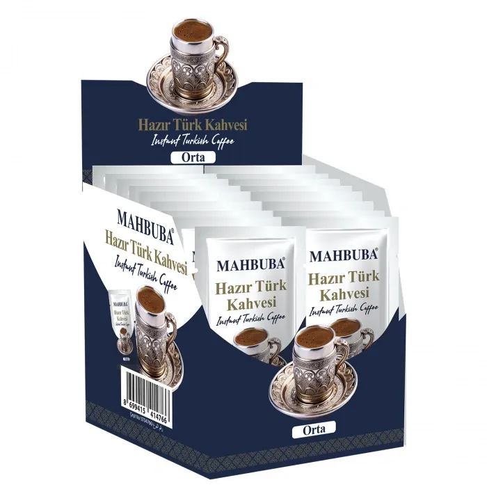 Orta Şekerli Hazır Türk Kahvesi 12x8gr