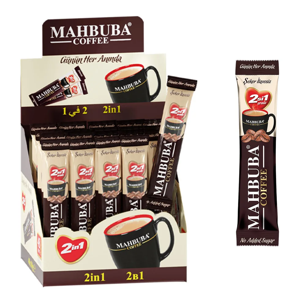 Coffee 2si1 Arada Şekersiz Hazır Kahve 48x10gr