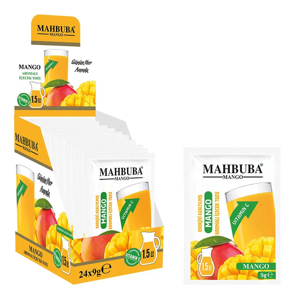 Mango Aromalı Soğuk Toz İçecek 24x9gr