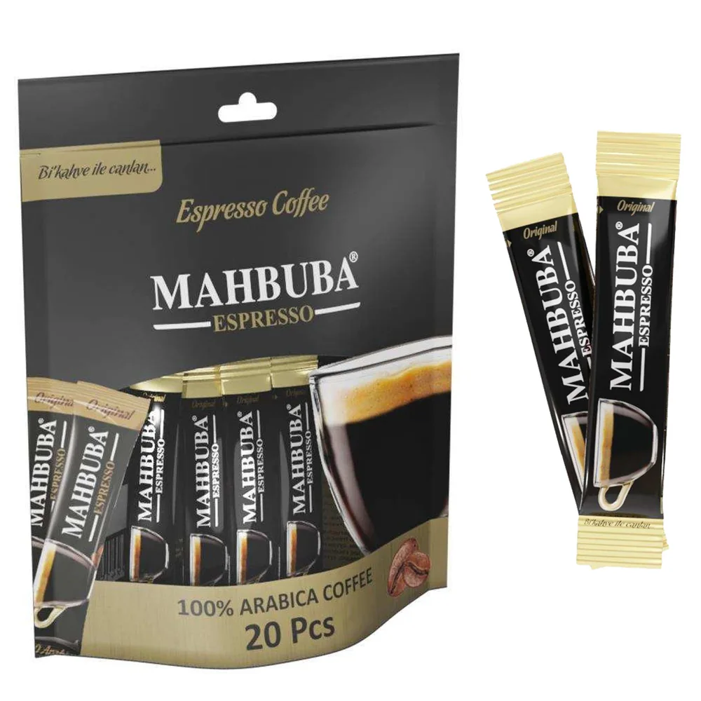 Coffee Hazır Öğütülmüş %100 Arabica Espresso Bi Kahve ile Canlan 20x2gr
