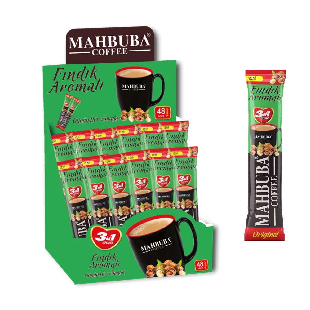 Coffee 3ü1 Arada Fındıklı Hazır Kahve 48x17gr