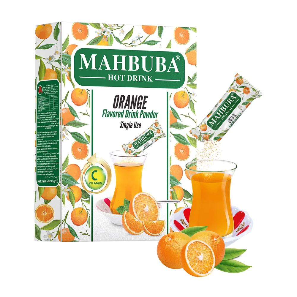 Mahbuba Tek İçimlik Portakal Aromalı Oralet Çayı 24x1,5gr
