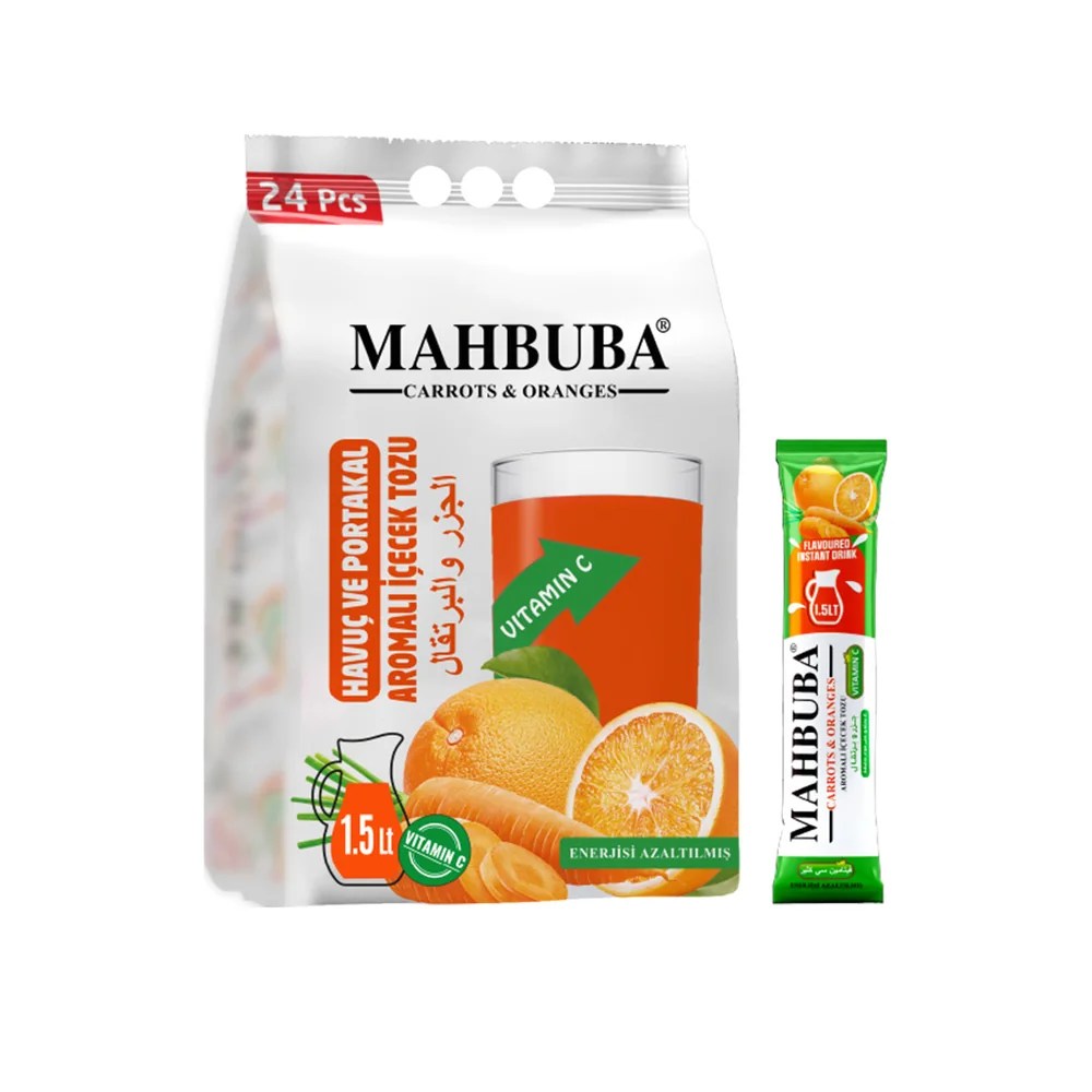 Havuç & Portakal Aromalı Soğuk Toz İçecek 24x11.2gr
