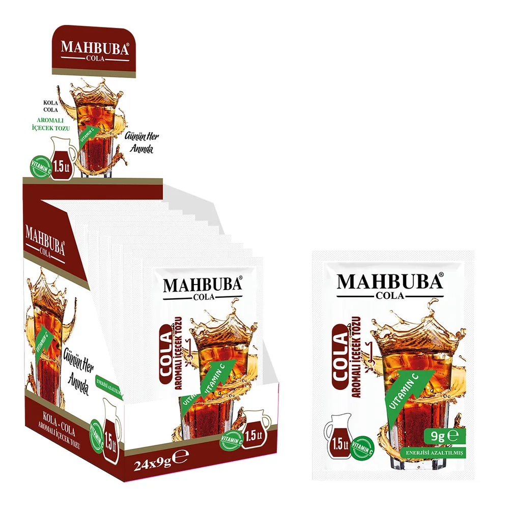 Cola Aromalı Soğuk Toz İçecek 24x9gr