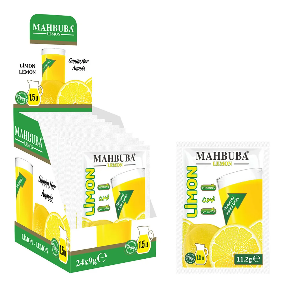 Limon Aromalı Soğuk Toz İçecek 24x9gr