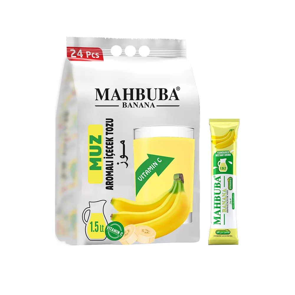 Muz Aromalı Soğuk Toz İçecek 24x11.2gr